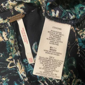 Free People XS Lady Luck floral paisley bell sleeve tunic dress TLS1 3479 thumbnail 7