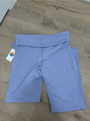 NWT Vuori Halo Foldover Pants Size XL in Hyacinth Heather thumbnail 5