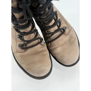 Sorel Lennox Lace Boots Womens 9 Brown Waterproof Leather Grunge NL4412-264 thumbnail 7