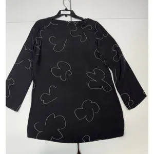 Madewell Shift Mini Dress in Floral black Medium thumbnail 2