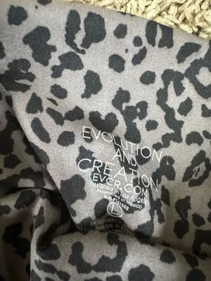 Evolution & Creation Cropped Leopard Biker Shorts  thumbnail 2