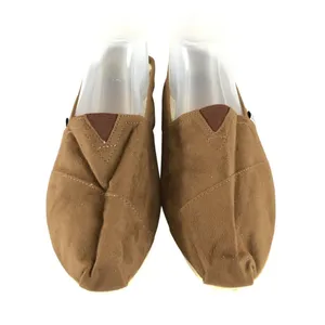 Bucco Womens Espadrille Flats Faux Suede Slip On Brown Size 10 thumbnail 2