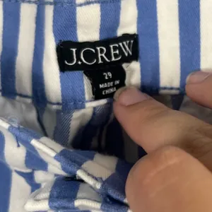 J Crew Slim demi-boot chino pant in stripe BR186 Size 29 thumbnail 4