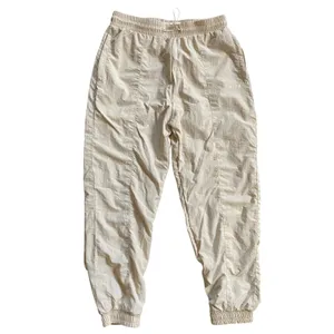 WILO THE LABEL Parachute‎ Pant Clay Beige Nylon Mesh Lined Joggers WL-323-04-M thumbnail 3