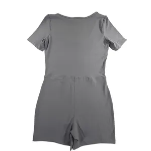 REORIA Lavender Activewear Romper Unitard‎ Biker Shorts NWT Size S thumbnail 3