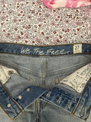 Free People Jean Shorts thumbnail 3