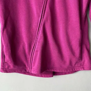 Puma‎ sz L fuchsia pink diagonal zip sweat coat thumbnail 3
