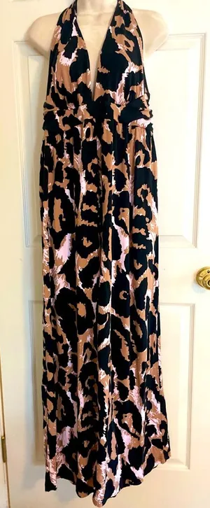 Diane‎ Von Furstenberg Target Collab Halter Top Jumpsuit thumbnail 1
