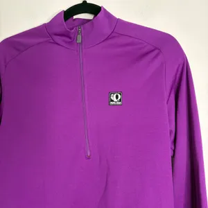 Pearl Izumi Womens Purple Long Sleeve 1/4 Zip Technical Wear Cycling‎ Top M thumbnail 2