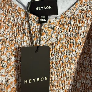 NWT hayson 3x Floral Print Blouse Orange Size undefined thumbnail 2