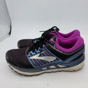 Brooks Transcend 5 Womens Running Shoes Black Purple Multi 1202631B023 Size 11 B thumbnail 2