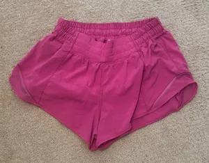 Hot Pink Lululemon Hotty 2.5" Hot Shorts thumbnail 1