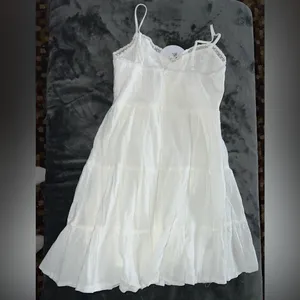 Princess Polly Dlaney Mini Dress in White Size 4 New with tag thumbnail 10