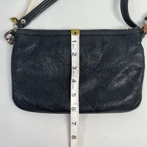 Marc By Marc Jacobs Black Pebbled Leather Adjustable Crossbody Messenger Bag thumbnail 16
