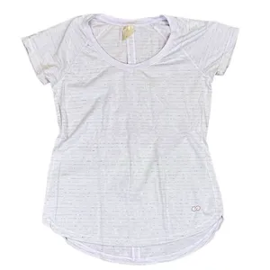 CALIA by Carrie Underwood Striped Workout T-shirt Medium thumbnail 1