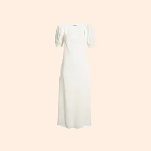 1HR SALE ⚡Reformation Luciana Dress (Ivory) thumbnail 2
