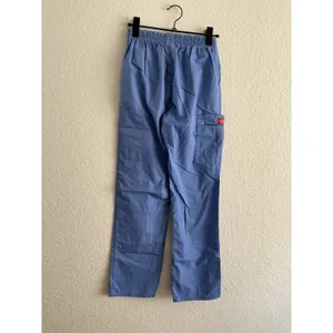 Dickies Scrub Pants XXS Blue Elastic Waist Cargo Pocket Medical Workwear 86106 thumbnail 3