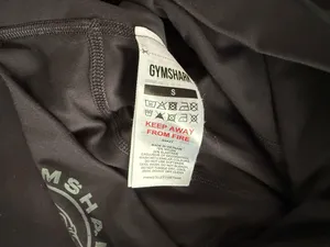 Black Gymshark Legacy Seamless Leggings shorts small thumbnail 3