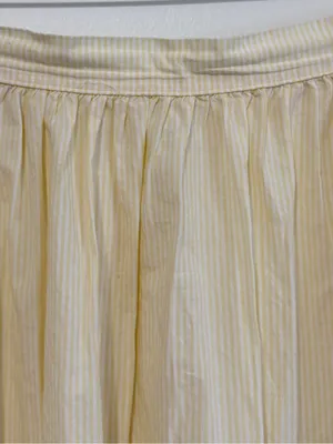 Aerie Yellow Striped The New Essential Skirt Size XL thumbnail 5