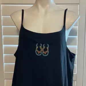 Black Women's Swim Coverup Size 3X thumbnail 2