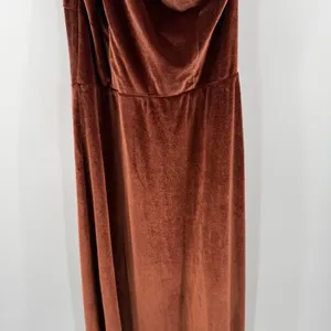 Baltic Born Dress Women’s Size Medium *Altered Tatiana Velvet One Shoulder Maxi thumbnail 12
