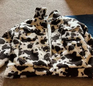 Le‎ lis animal print jacket M thumbnail 1
