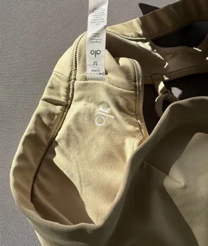 ALO Yoga Sandstone Sports Bra thumbnail 3
