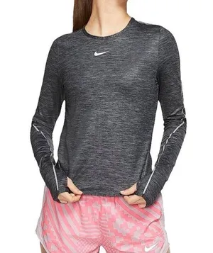 Women's Nike Runway Reflective Long Sleeve size small thumbnail 1
