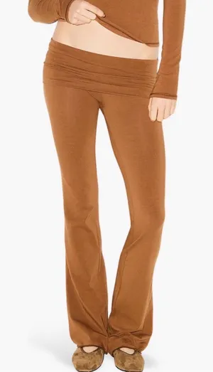 Skims Fold Over Pants, color Camel Medium thumbnail 1