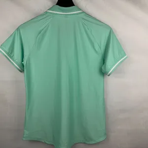 Mondetta Polo Sz S Women Green Active 1/4-Zip Short Sleeve Mesh thumbnail 2