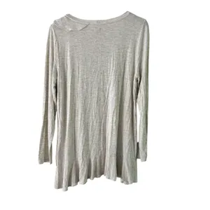 Aerie Women's Long Sleeve Ruffle Front‎ Tunic Top - Size Large thumbnail 7
