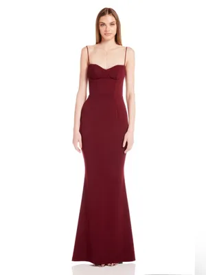 Katie May Yasmin Formal Gown – Bordeaux – XL thumbnail 2