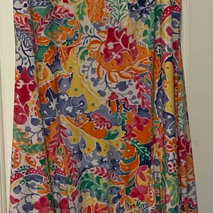 Size Large Ralph Lauren Fit and Flair Dress Resort, Beach ,Tropical Wear thumbnail 1