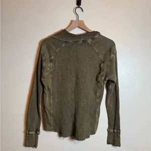Free People Ashton Zip Thermal Pullover‎ thumbnail 4