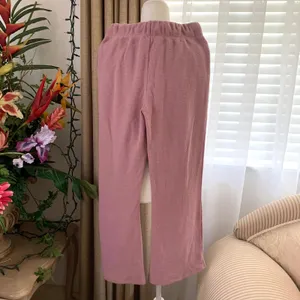 Urban Outfitters Out From Under Cosima Collared Top & Kick Flare Pant SET Mauve thumbnail 12