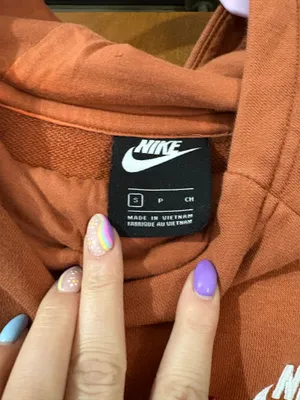 Nike orange hoodie thumbnail 2