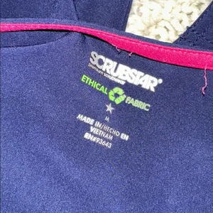 Scrubstar nurses scrub jacket size medium thumbnail 6