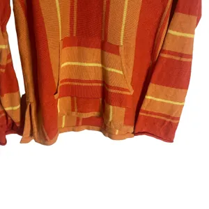 GAP Women's Size Small Oversized‎ Orange Beach Coastal Cotton Sweater thumbnail 3
