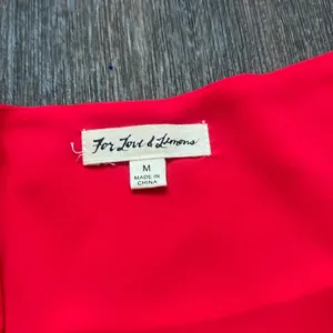 For Love & Lemons Red Skirt thumbnail 4