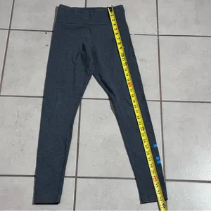 Adidas Women Gray Activewear Linear Logo Leggings size Small.‎ thumbnail 8