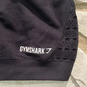 Gymshark Black Strappy Cropped Sport Athletic Top S thumbnail 6