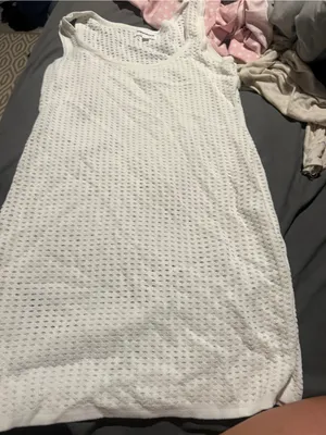 Superdown Talulah White swimsuit Cover up Knit Mini size M thumbnail 11