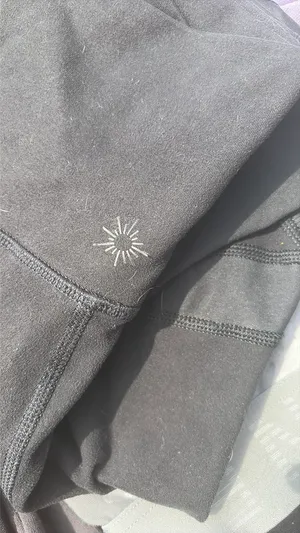 Black Aerie Mixed Texture Leggings thumbnail 2