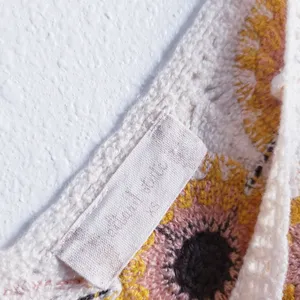 Altar'd State Crochet Sunflower Cropped Tank Top thumbnail 5