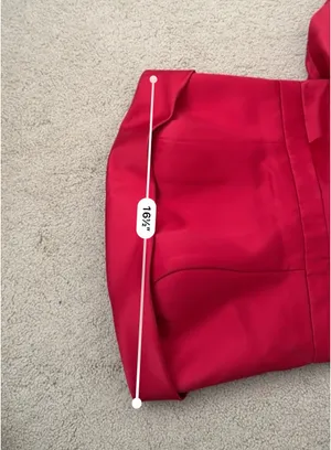 Red Strapless Prom Dress Size 6 thumbnail 2