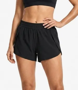Altar’d State Revival‎ Athletic Shorts Womens Large Black Running Workout thumbnail 1