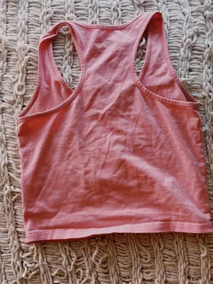 Women's Scoop Neck Racerback Tank Top - Pink thumbnail 4