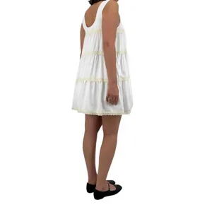 LOUCIA Tiered Lace Babydoll Dress Cottagecore romantic milkmaid festival Small thumbnail 6