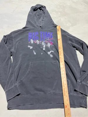 Big Time Rush forever tour 2022 Graphic Hoodie gray large thumbnail 5