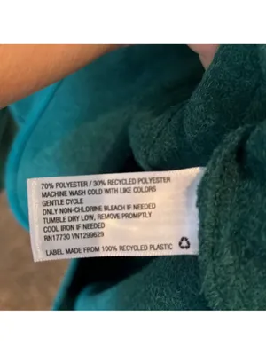 Wild Fable jewel tone/dark teal green shacket S thumbnail 4